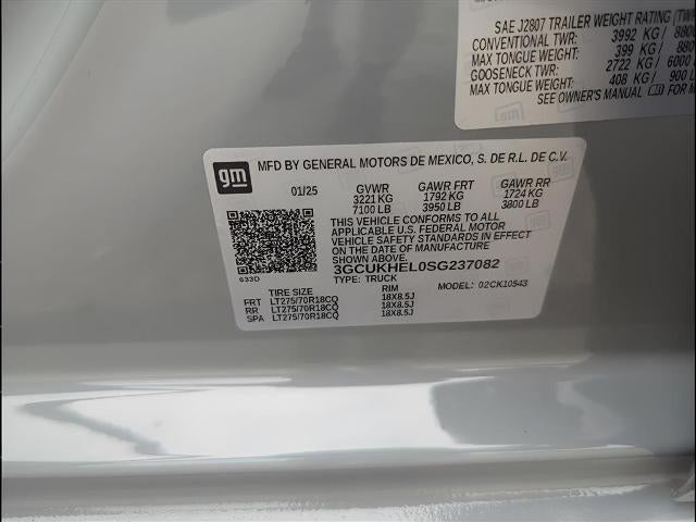 2025 Chevrolet Silverado 1500 ZR2