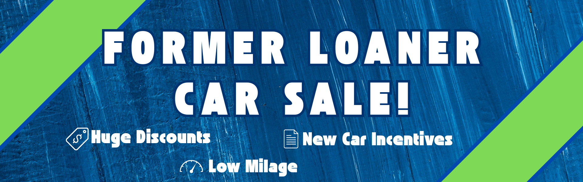 Former Loaner Car sale